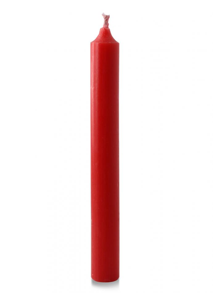 Red candles on sale